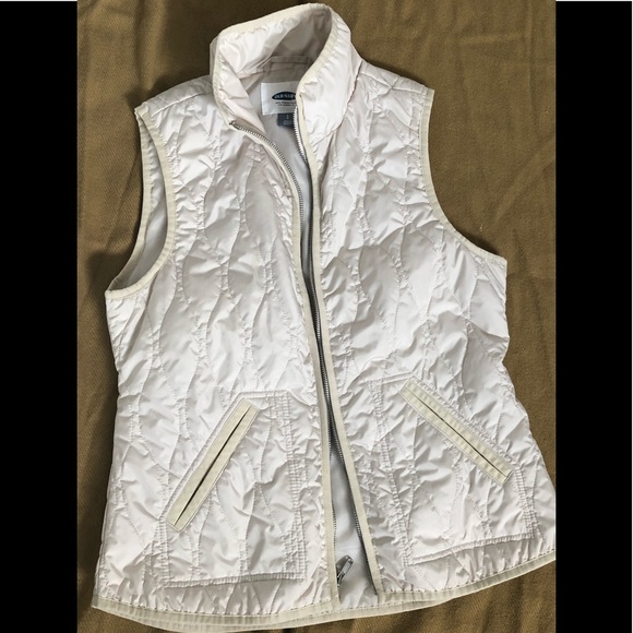 Old Navy Jackets & Blazers - Old navy vest cream small